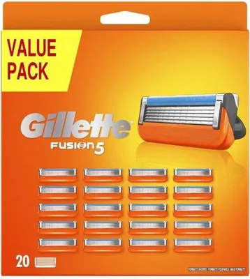 Produktbild von Gillette Fusion 5 Großpackung 20 Stück