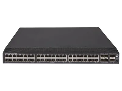 Produktbild von HPE 5700-48G-4XG-2QSFP+, Managed, L3, Gigabit Ethernet (10/100/1000), Rack-Einbau