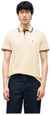 Image de Polo Jack&Jones 12136668-ANTIQUE-WHITE pour Homme