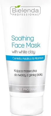 Zdjęcie produktu dla Bielenda Professional Kojąca Maseczka Do Twarzy Z Glinką Białą 150G