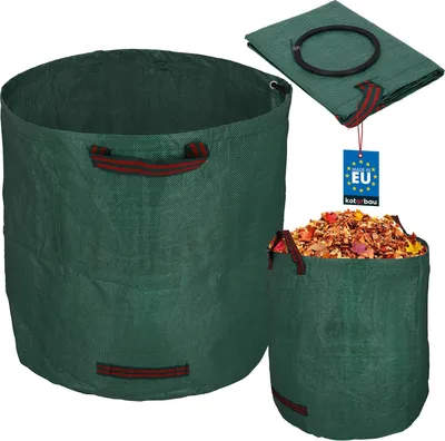 Produktbild von KOTARBAU® Gartenabfallsack Mörtelkübel 270 L Pflanzsack Laubsack Gartenabfallsack Gartensack Gartenabfallsack Sack & Behälter Gartenabfallsäcke Rasenschnitt für Gartenabfälle Rechteckiger Sack