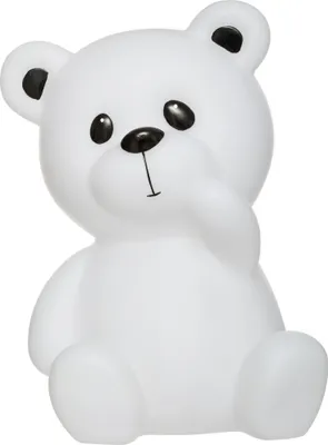 Obrázek produktu pro Noční lampa MEDVÍDEK, bílá, 30 cm