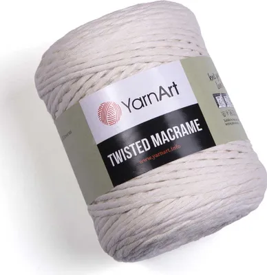 Obrázek produktu pro Yarn Art Twisted Macrame 210 m 752 Šňůra