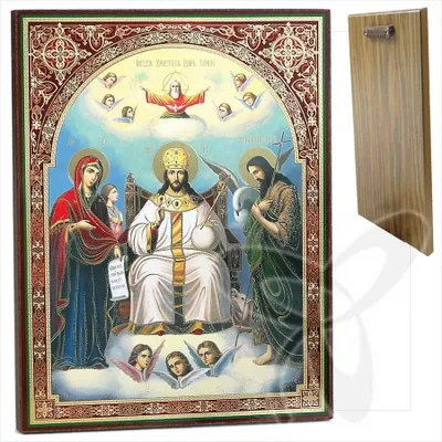 Produktbild von Ikone Zar des Ruhmes Holz 30 x 40 Царь Славы Icône икона ikona