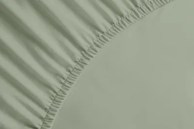Produktbild von Yellow Reseda-Green Spannbettlaken Suite Mumbai 90x210-220 cm - Hergestellt aus 100% Baumwolle-Perkal