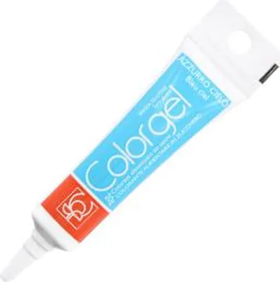 Zdjęcie produktu dla Żel kolorowy Azzurro Cielo 20g niebieski barwnik w żelu - Modecor
