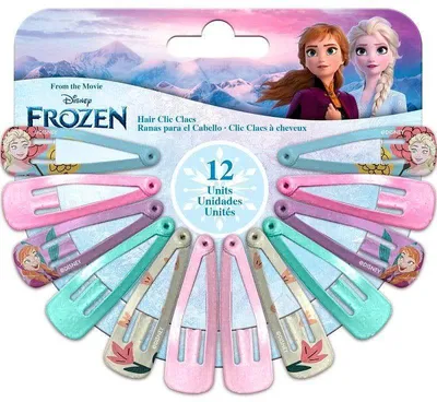Image de SET 12 PIÈCES SET  12 PIÈCES BARRETTES FROZEN set 12 pièces