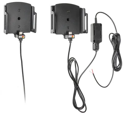 Produktbild von Brodit Gerätehalter 527845 mit Ladefunktion - für Smartphones - universell einsetzbar