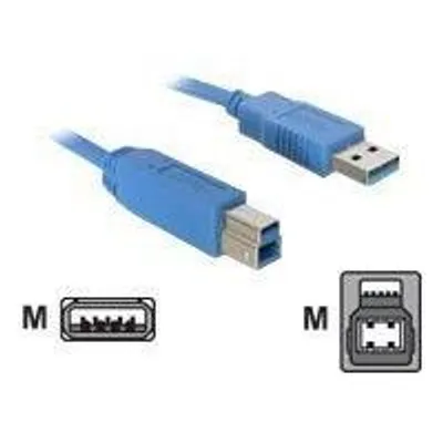 Immagine prodotto di DELOCK USB3.0 Kabel A -> B St/St 3.00m blau