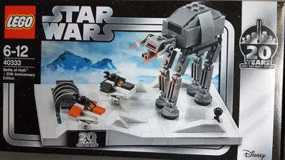Produktbild von LEGO® Star Wars™ Set 40333 Die Schlacht um Hoth – 20 Jahre LEGO Star Wars NEU