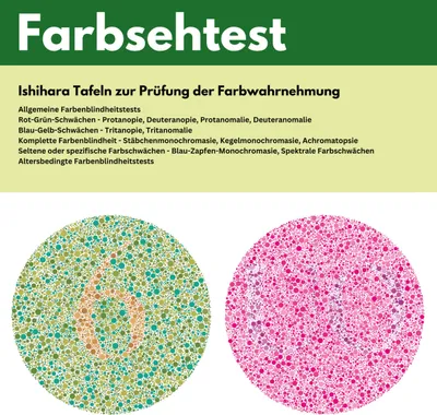 Produktbild von Farbsehtest