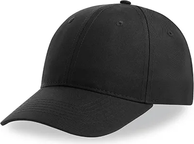 Immagine prodotto di Atlantis RECS | Recy Six Cap Cappellino da baseball in poliestere riciclato - Colore: Nero - Taglia: Unica