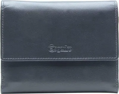 Produktbild von Esquire Leder Geldbörse Viktoria Wallet With Flap Navy dunkelblau