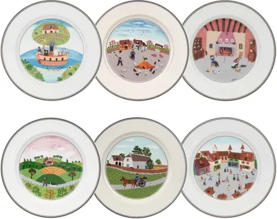 Produktbild von Villeroy & Boch Design Naif Frühstücksteller ø 21 cm Kollektion 6er Set