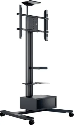 Produktbild von Multibrackets 7600, Regal, Schwarz, Stahl, 10 kg, 500 g, 260 mm