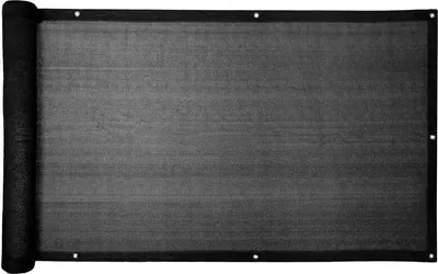 Produktbild von Balkon Sichtschutz Bespannung 75x600 cm Verkleidung Sonne Wind Schutz anthrazit