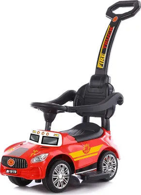 Produktbild von CHIPOLINO Scooter mit Lenkstange und Sounds Feuerwehrleute