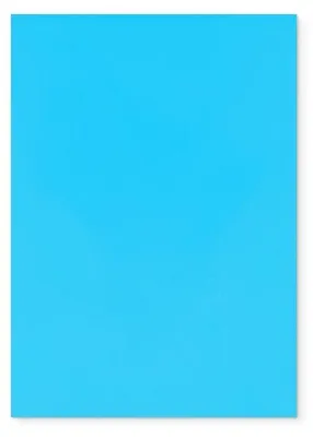 Produktbild von Plottermarie Plotterfolie Flex S für kreative Veredelungen – Plotterfolie für Textildruck, T-Shirts, Baumwolle, Polyester & Plotterprojekte Light Blue A4