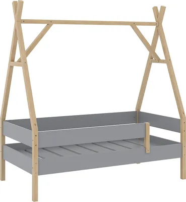 Produktbild von Kinderbett Vitalispa Bali Grau 80x160 cm, Model 51848