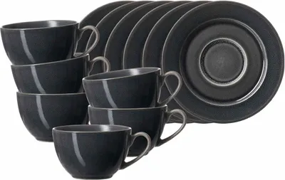 Produktbild von Ritzenhoff & Breker Toledo Kaffeetasse mit Untertasse 220 ml 6er Set