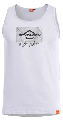 Produktbild von Pentagon Astir Contour ärmelloses T-shirt Weiß M Mann Weiß M