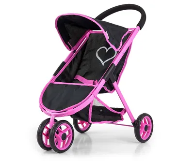 Produktbild von Milly Mally Wózek dla lalek Susie Prestige Black
