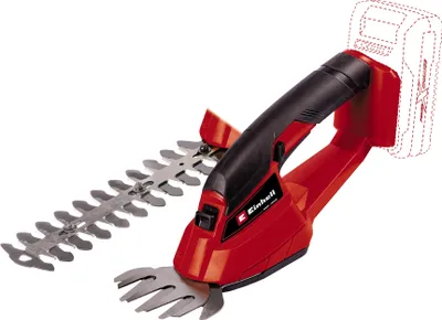 Produktbild von Akumulátorové nožnice na trávu a kríky Einhell GE-CG 18 Li-Solo 3410370