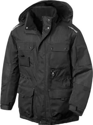 Produktbild von teXXor® unisex Winterjacke BOSTON schwarz Größe L