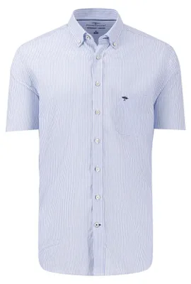 Produktbild von Hemd hellblau gestreift Fynch Hatton Button-down-Kragen
