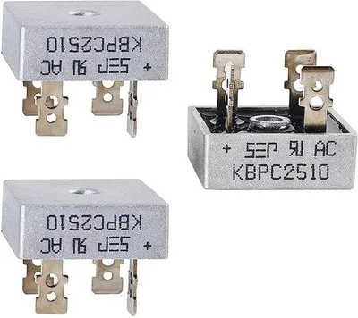 Zdjęcie produktu dla 6-pinowa dioda krzemowa 35 A, 1000 V, jednofazowa, pełnookresowa