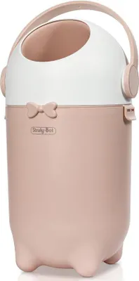 Produktbild von Famanu Windeleimer geruchsdicht, flexibel und leicht - rosa