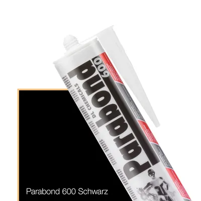 Produktbild von PARABOND 600 | Montagekleber - EXTRA STARKER Wasserfester (UNTERWASSER) Kleber | Hybrid MS Polymer | Hohe Elastizität für Nasse & Trockene Oberflächen – Baukleber für Innen & Außen (schwarz)