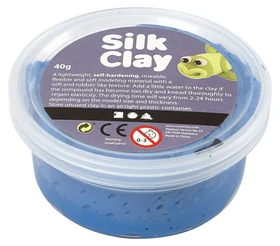 Image de Silk Clay®, Blau, 40 g/ 1 dose
