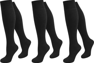 Produktbild von normani 3 Paar Business-Kniestrümpfe aus Baumwolle