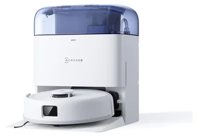 Produktbild von Ecovacs Deebot MINI Blue, Beutellos, Blau, Weiß, Rund, Staubbeutel, Ladend, Purification, 55 dB