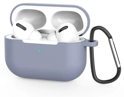 Produktbild von Techsuit – Silicone Case Silikonhülle für AirPods Pro 3 (ultradünnes, glattes Material) – Mitternachtsblau