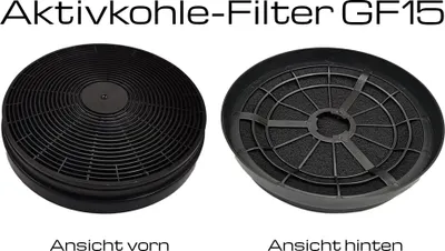 Produktbild von NEG Aktivkohlefilter GF15 (2St.)