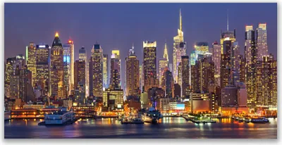 Produktbild von Tulup Leinwand-Bilder 120x60 Wandbild Canvas Kunstdruck Stadt Gebäude