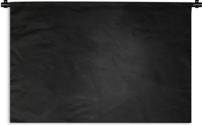 Produktbild von MuchoWow® Wandteppich Wandbehang Beton - Schwarz - Grau - Strukturiert - Industriell 120x80 cm Tapisserie Dekoration Wandtuch - Wanddekorationen - Wandtücher