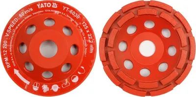 Produktbild von YATO Diamant-Schleifscheibe 125 x 22,2 mm YT-6030