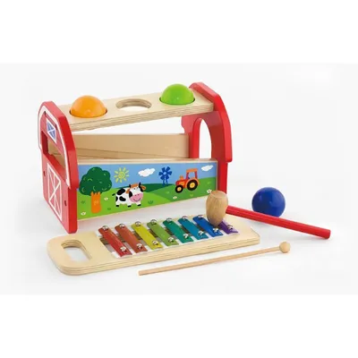 Produktbild von Viga 50348 Klopfbank & Xylophon