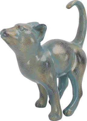 Produktbild von Harzkatzenstatue Niedliche kleine Katzenfigur Innen- und Außenornament für die Dekoration von Haus, Garten, Rasen und Veranda
