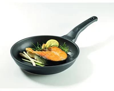Produktbild von Bratpfanne Aluguss 24 cm Induktion Antihaftbeschichtung Herd Kratzfest Kochen