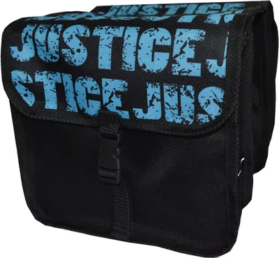 Produktbild von FAHRRADTASCHE Fahrrad 20-26'' Kinder Satteltasche Doppel 42. Justice