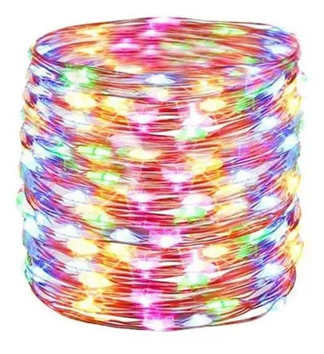 Zdjęcie produktu dla lampki na druciku 100 LED  - multicolor  | 1699
