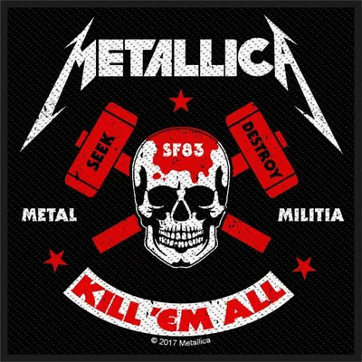 Produktbild von Metallica Metal Militia Aufnäher