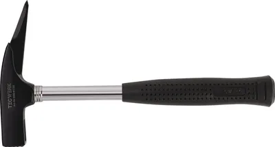 Produktbild von Tecwerk Latthammer DIN 7239 geraut Stahlrohr schwarz lackiert  - 1 Stk.