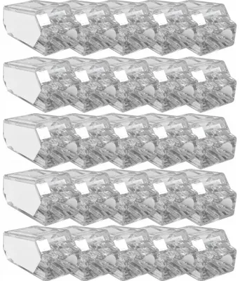 Produktbild von 25x Schnellverbinder für starre Kabel 2x0.5-2.5mm² EDO202 EDO Technic