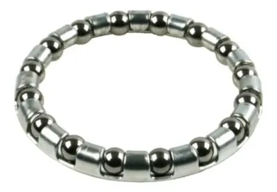 Image de Anneau pour boule de casque Eco 1 pouce argenté