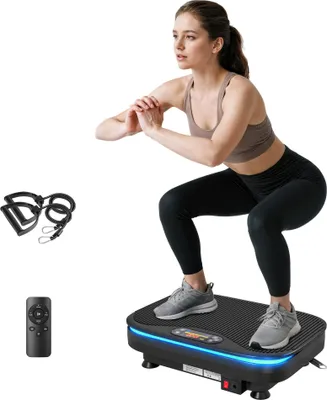 Zdjęcie produktu dla Płyta wibracyjna SPORTNOW z 99 poziomami intensywności 3 programy wstępne